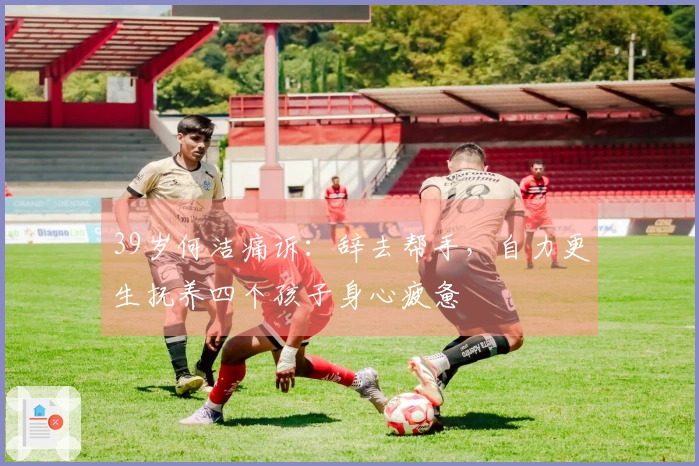 39岁何洁痛诉：辞去帮手，自力更生抚养四个孩子身心疲惫